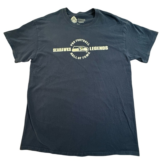 Pro Football Hall of Fame Other - Seattle Seahawks Pro Football Hall of Fame Legends Navy Tee Shirt Super Bowl L